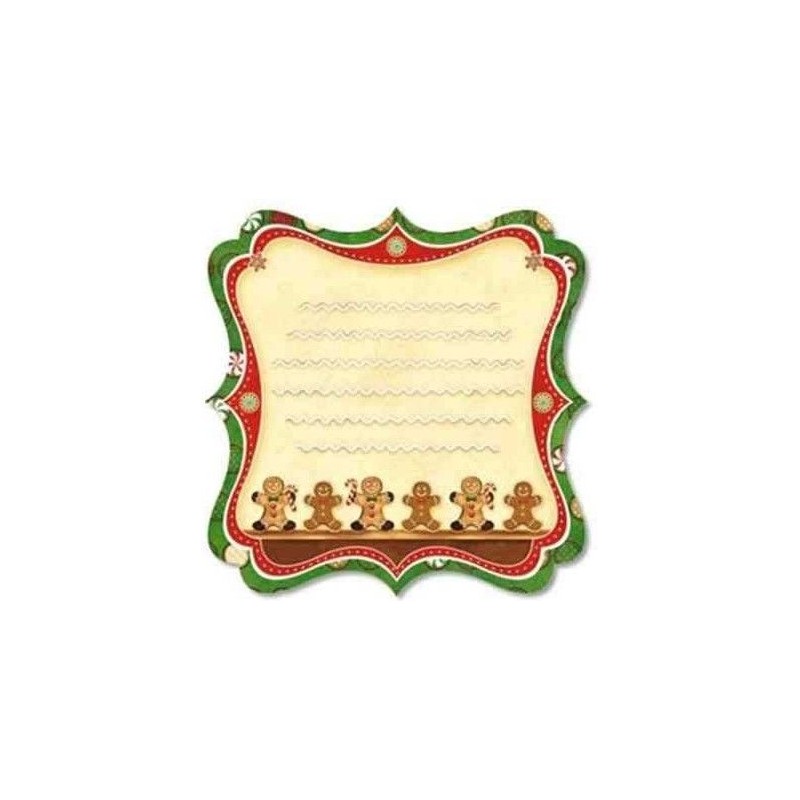 Ursus Carta da Scrap Glitterata Gingerbread mot226 - 1