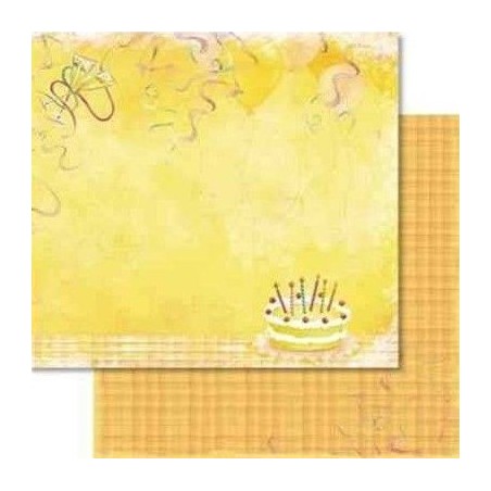 Ursus Carta da Scrap Glitterata Bithday mot03 - 1