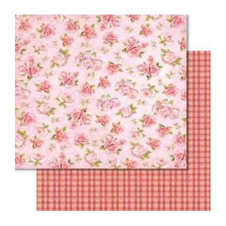 Ursus Carta da Scrap Glitterata Roses mot81 - 1
