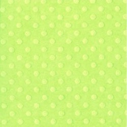 Bazzill - Dot Swiss Celtic Green 12"x12" - 1
