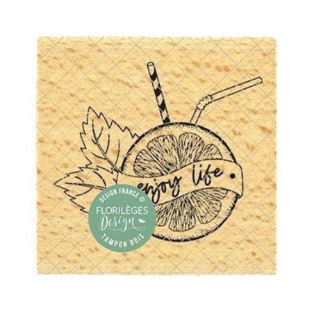 Timbro Florileges - Enjoy Life - 1