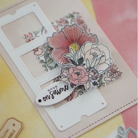 Floriléges Clear Stamps - Textures Liberty - 2
