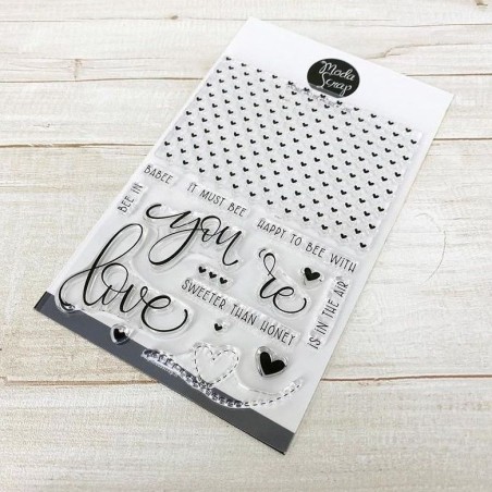 Moda Scrap Clear Stamp - Love - 1