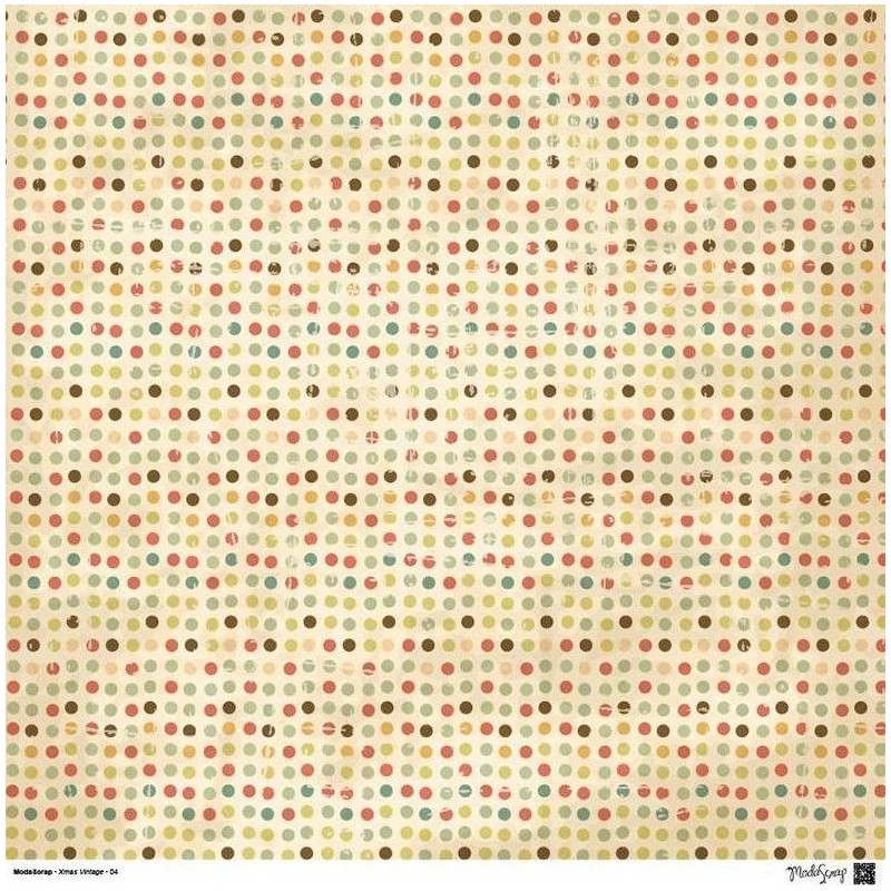 Moda Scrap Carte 12”x12” – Xmas Vintage - 5