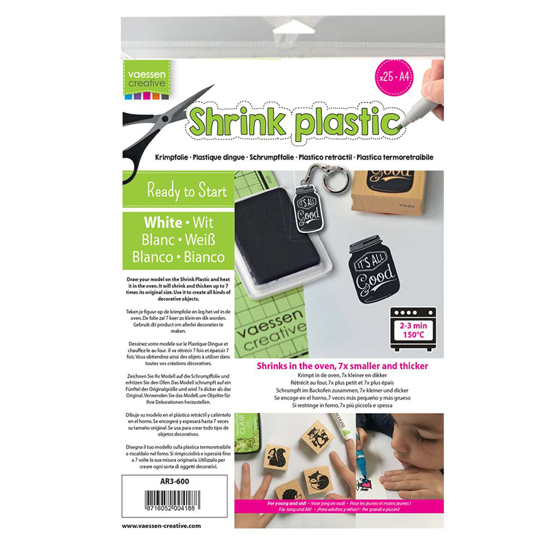 Vaessen Creative - Shrink Plastic - 3