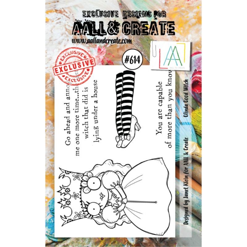 Aall & Create Stamp - Glinda Good Witch - 1