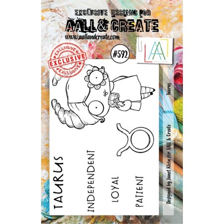 Aall & Create Stamp - Taurus - 1