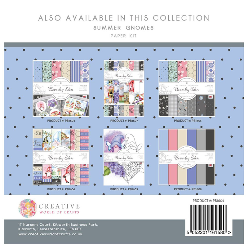 The Paper Boutique Paper Kit - Summer Gnomes - 3