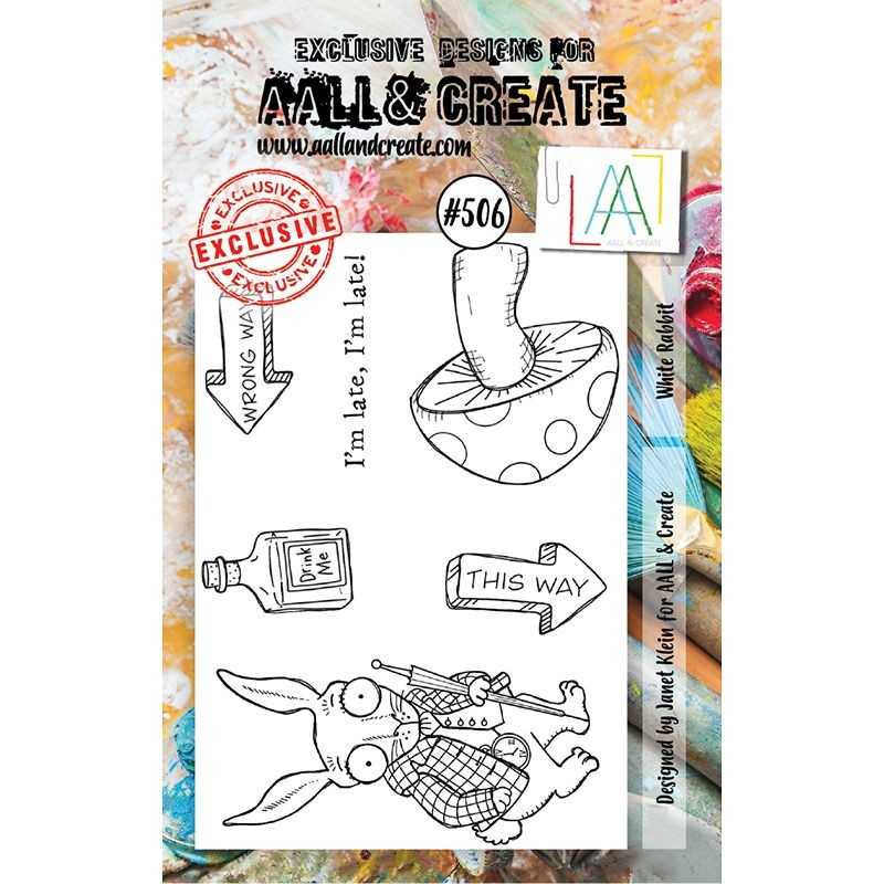 Aall & Create Stamp - White Rabbit - 1