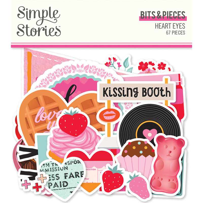 Simple Storie Bits&Pieces - Heart Eyes - 1