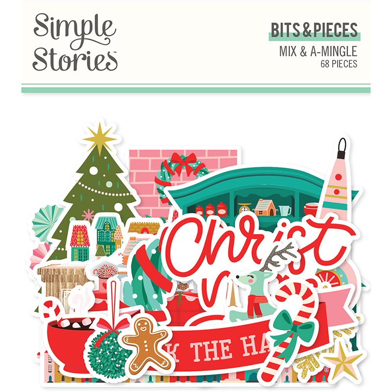 Simple Stories Bits & Pieces - Mix & A-Mingle - 1