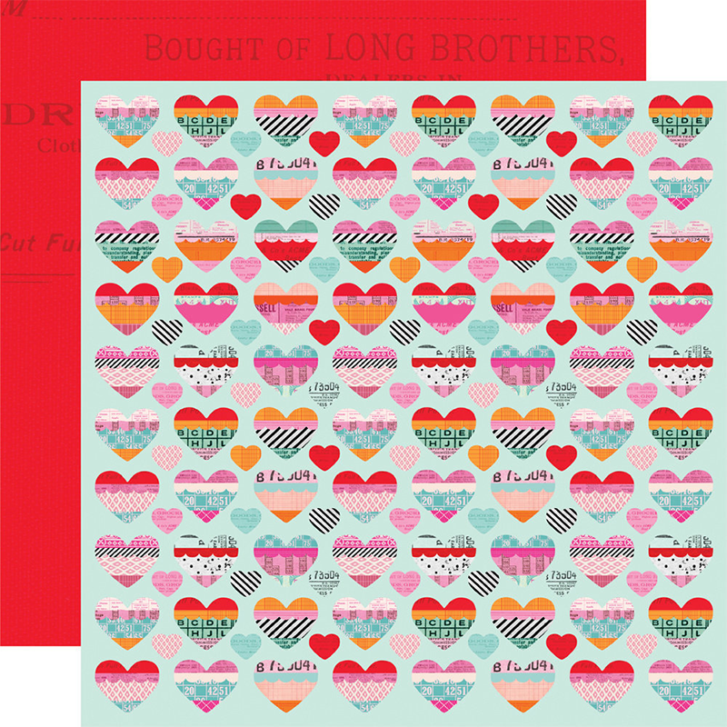 Simple Stories Paper Pad - Heart Eyes - 4