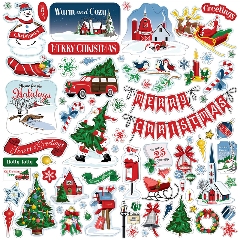 Carta Bella Paper Pad - White Christmas - 2