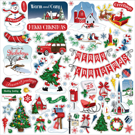 Carta Bella Paper Pad - White Christmas - 2