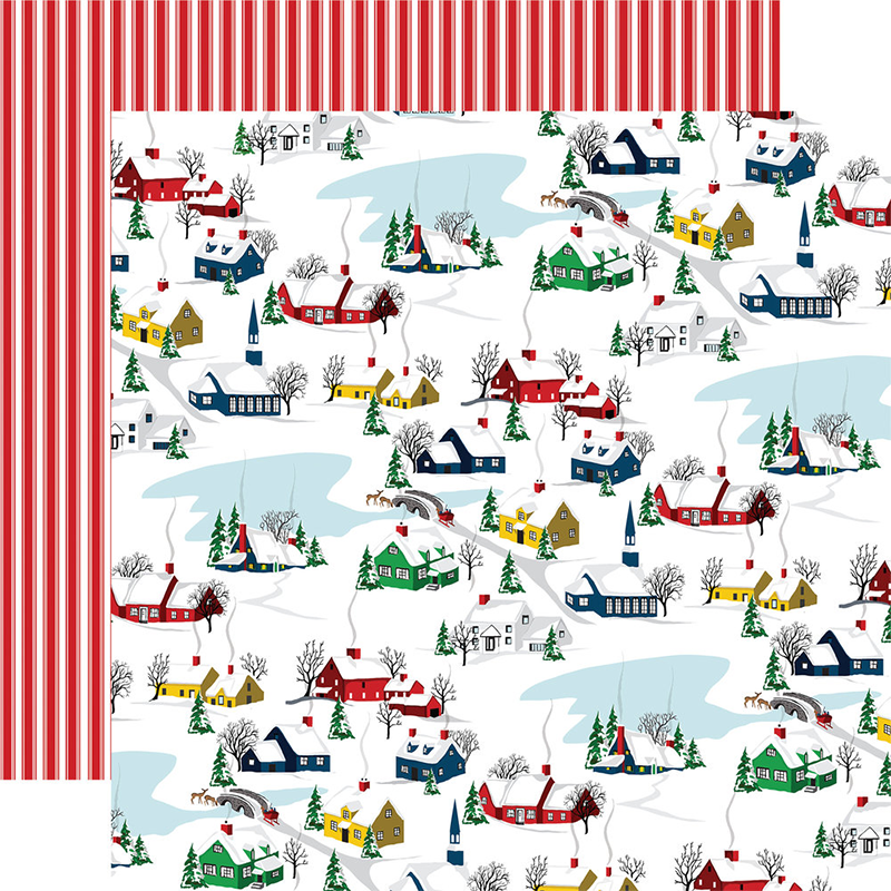 Carta Bella Paper Pad - White Christmas - 6