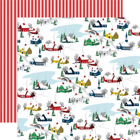 Carta Bella Paper Pad - White Christmas - 6