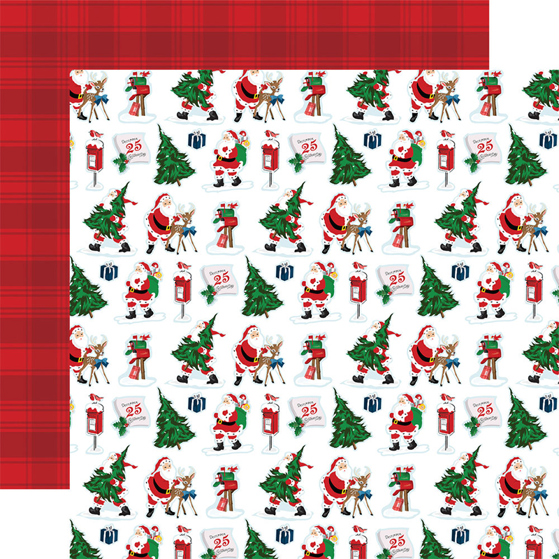 Carta Bella Paper Pad - White Christmas - 9