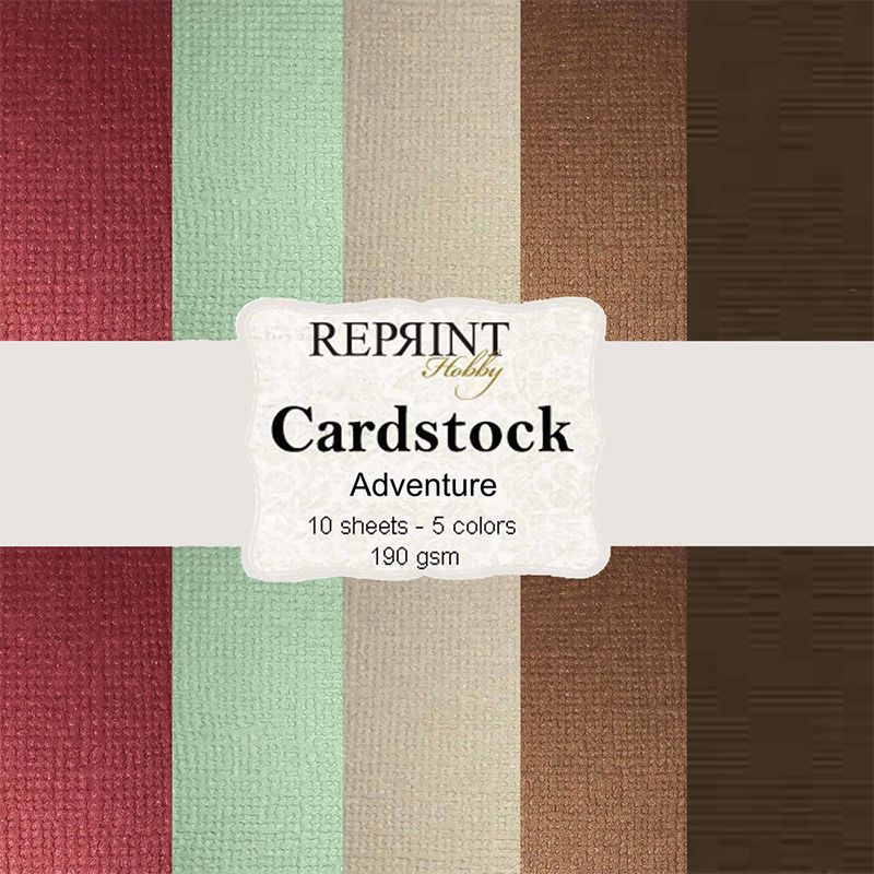 Reprint Paper Pad - Adventure Cardstock - 1