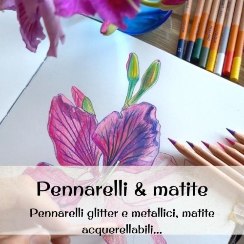 Pennarelli acquarellabili e matite colorate online