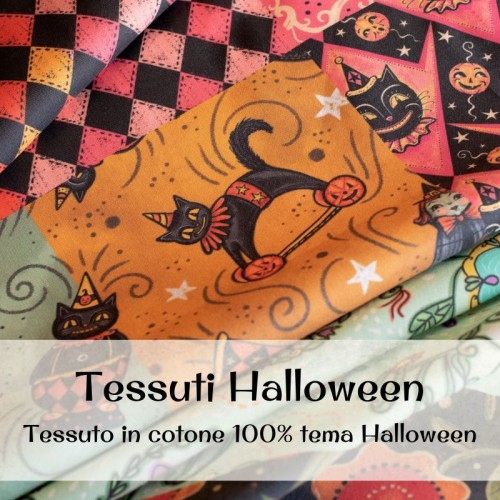 Tessuti a tema Halloween per creazioni online