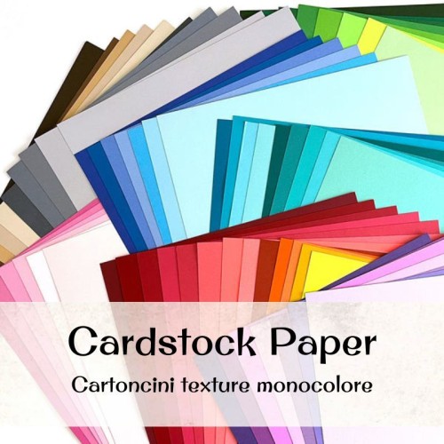 Cartoncini colorati Cardstock